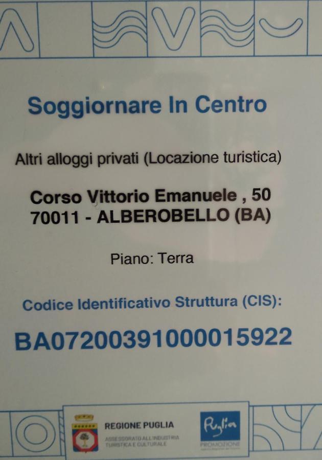 Soggiornare In Centro Apartment Alberobello Ngoại thất bức ảnh